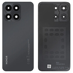 Honor Cache Batterie Original pour Honor X6a avec Adhésif Pré-appliqué Noir Minuit