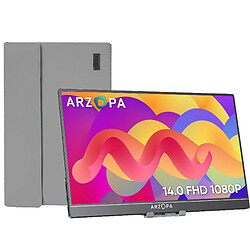ARZOPA Monitor 14" LED-Ecran Portable A1 Gamut Slim