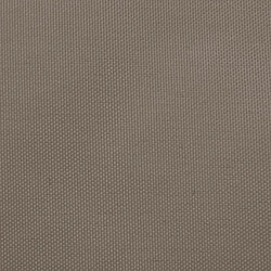 Helloshop26 Voile toile d'ombrage parasol tissu oxford triangulaire 3 x 3 x 3 m taupe 02_0009825