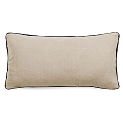 Linnea Housse de coussin PRELUDE 55x110 cm lin et coton lavé gris Ficelle