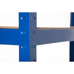 Avis Decoshop26 Etagère métal charges lourdes - Bleu