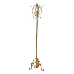 Decoshop26 Porte-manteau sur pied - Or