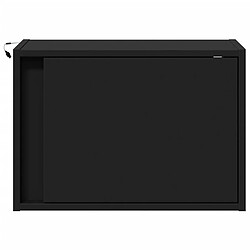 Avis Decoshop26 lot de 2 chevets muraux - Noir