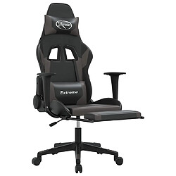 Decoshop26 Siège gamer - Noir pas cher