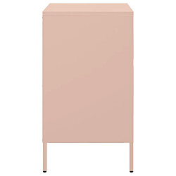Acheter Decoshop26 lot de 2 tables de chevet - Rose