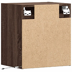 Acheter Decoshop26 Table de chevet murale - Chêne