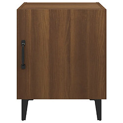 Avis Decoshop26 lot de 2 tables de chevet - Chêne