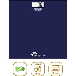 Pese-personne - LITTLE BALANCE - SB3 - USB-C - Bleu nuit