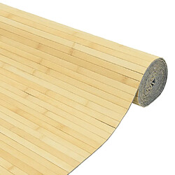 Acheter Decoshop26 Paravent séparateur de pièce cloison 165 x 800 cm bambou beige DEC031160