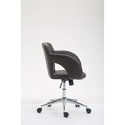 Avis Decoshop26 Fauteuil de bureau - Marron