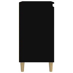 Acheter Decoshop26 Lot de 2 tables de chevet avec porte - Noir