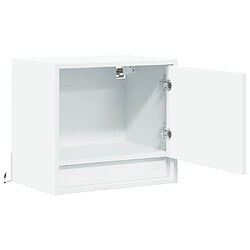 Acheter Decoshop26 lot de 2 chevets muraux LED - Blanc