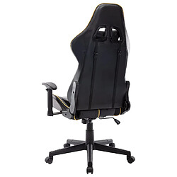 Acheter Decoshop26 Siège gamer - Noir et or
