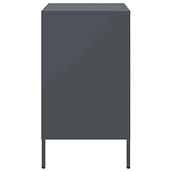 Acheter Decoshop26 lot de 2 tables de chevet - Anthracite