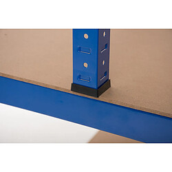 Acheter Decoshop26 Etagère métal charges lourdes - Bleu