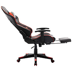 Decoshop26 Xtreme Race - Noir et rouge pas cher