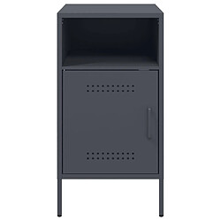 Avis Decoshop26 lot de 2 tables de chevet - Anthracite