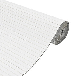 Acheter Decoshop26 Paravent séparateur de pièce cloison 165 x 400 cm bambou blanc DEC031140