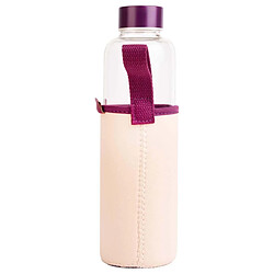 Harry Potter Gourde en Verre Blason Poudlard de Harry Potter 500ml Violet