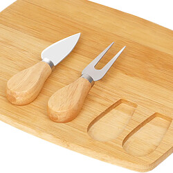 Avis Cheffinger Planche à Fromage 3 pièces Marron clair