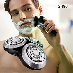 General Têtes de rechange SH90 pour rasoir Philips Norelco pas cher