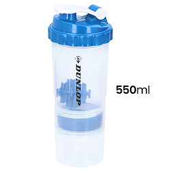 Acheter Dunlop Bouteille de Sport 550 ml Shaker avec Fermeture Bleu