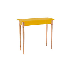 Ragaba Bureau d’appoint avec tiroir - Jaune