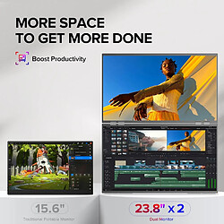 Avis Uperfect écran PC portable 24"