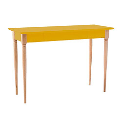 Ragaba Bureau d'appoint avec tiroir - Jaune