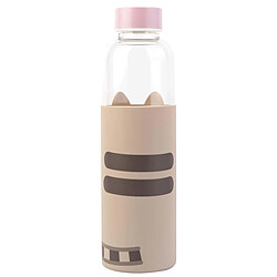 Pusheen Gourde 500ml pour Boissons Chaud et Froid Shooky Léger Pratique Beige