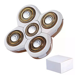 General Tête de rasoir électrique remplaçable et tondeuse de nez tête de tondeuse à cheveux de rechange 3D 4D 5D 6D 7D 8D 9D coupe flottante tête de barbe~0011
