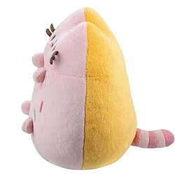 Pusheen Peluche Ronde en Forme de Donut 14cm Kawaii en Polyester Rose