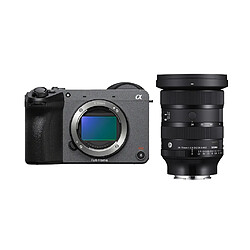 Sony FX2 plein format Cinema Line Boîtier+ Sigma 24-70 mm f/2,8 DG DN II Art (SONY E) objectif