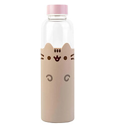 Pusheen Gourde 500ml pour Boissons Chaud et Froid Shooky Léger Pratique Beige