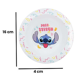 Acheter Disney Bol 16 cm Micro-ondable pour Enfant au Décor Just Stitch Blanc