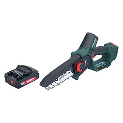 Metabo MS 18 LTX 15 Trononneuse sans fil 18 V 15 cm 5 m/s + 1x accu 2,0 Ah - sans chargeur