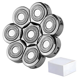 General Tête de rasoir électrique flottante de rechange, tondeuse à cheveux antarctique, livres qualifiée aux, tête de massage, 3D, 4D, 5D, 6D, 7D, 8D, 9D~0083