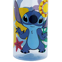 Disney Gourde 370ml pour Enfant Bouchon Sport à Motif Stitch Bleu