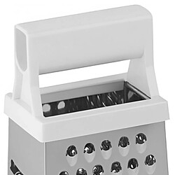 Alpina Râpe Légumes en Acier Inoxydable avec Poignée Résistant Blanc / Gris