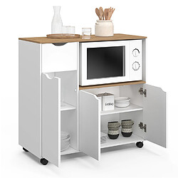 Acheter Idmarket DESSERTE MICRO-ONDE COSI B/BL