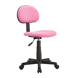 Ecla Chaise De Bureau Avec Hauteur Réglable Rose