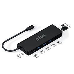 Nilox DOCK USB-C 8 IN 1 HDMI 4K 0 Mbit/s