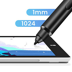 Acheter Apokin Stylet Tactile Microsoft Surface Slim à Clip Pointe Fine 1mm Haute Précision Noir