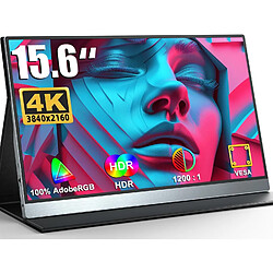 Uperfect Monitor 15.6" 4K Écran portable