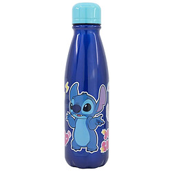 Disney Gourde 600ml Stitch pour Enfant Collection Palms Bleu
