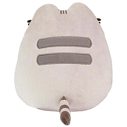 Pusheen Peluche Mascotte 24cm avec Pizza Design Charmant Ultra Doux Gris clair