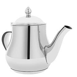 Cocktail Signature Signature Théière en Acier Inox Capacité 0,5L avec Bec Verseur et Couvercle Argent