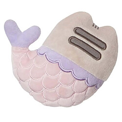 Pusheen Peluche Sirène 12cm avec Coquillage Turquoise Kawaii en Polyester Multicolore