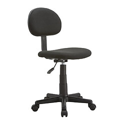 Ecla Chaise De Bureau Avec Hauteur Réglable Noir