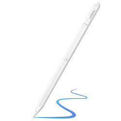 Apokin Stylet Bluetooth pour iPad Pro avec USB-C Ultra Léger Aimanté Autonomie 8h Blanc